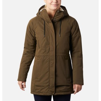 Columbia South Canyon Sherpa Lined, Chamarras Verde Oliva Para Mujer | 079864-BLY